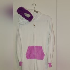 SO Unicorn Hoodie Onesie Size M